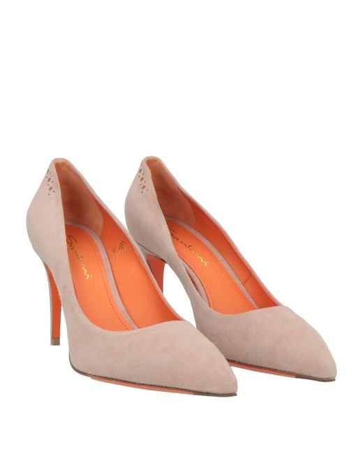 Santoni Pink Pumps