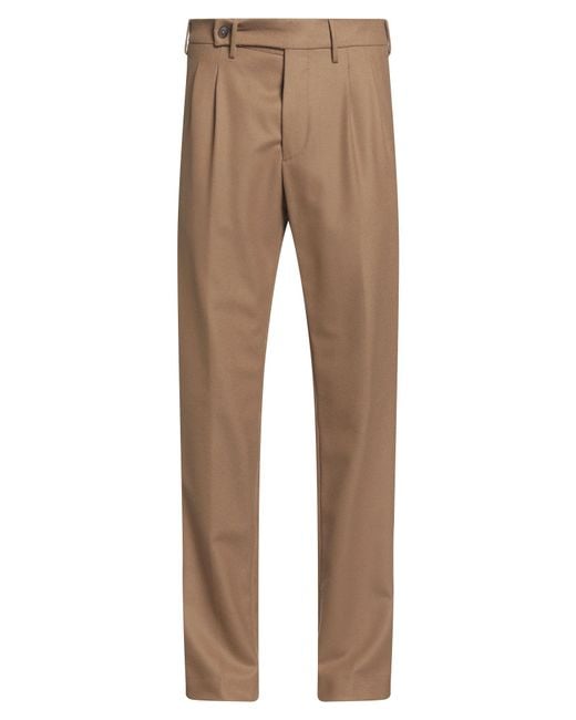 Berwich Natural Intelato Pants Wool for men