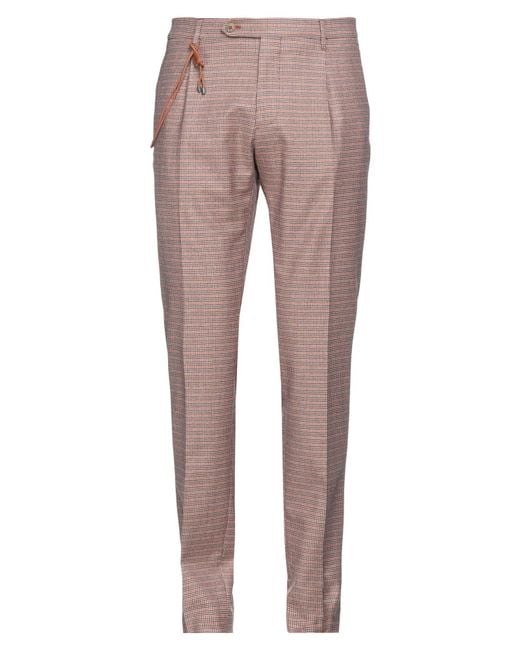 Berwich Gray Pants Virgin Wool, Cotton, Nylon, Lycra for men