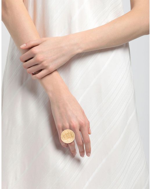 Jacquemus Metallic Ring Metal