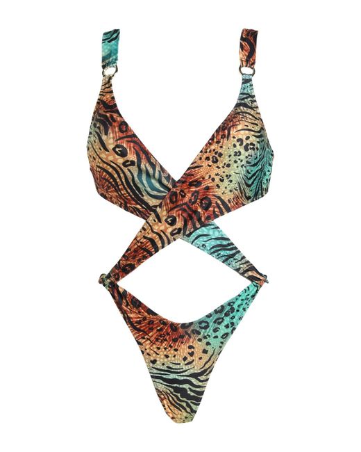 4giveness Multicolor One-piece Swimsuit