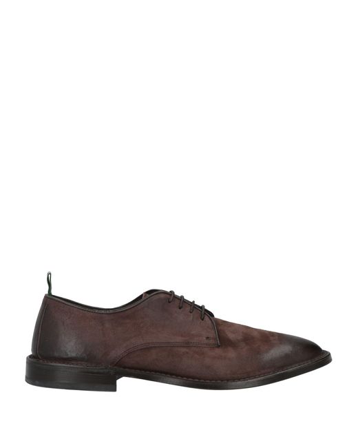 Green George Brown Lace-up Shoes for men