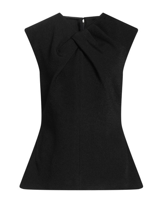 Jil Sander Black Top Viscose, Polyamide, Elastane