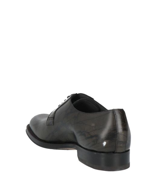 Chaussures à lacets Pollini pour homme en coloris Gray