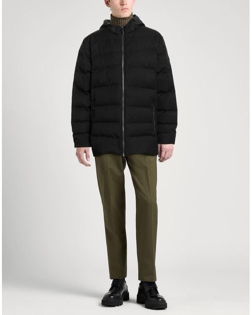 Hackett Black Puffer Polyester for men