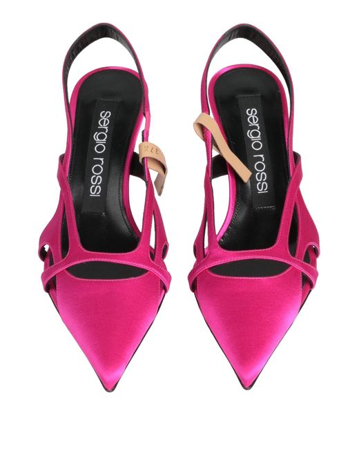 Zapatos de salón Sergio Rossi de color Pink