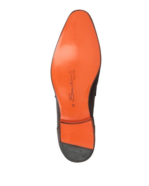 Santoni Brown Loafer for men