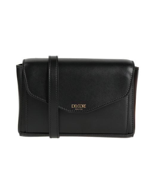 Del Core Black Cross-Body Bags