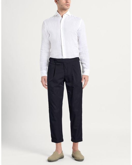 Cruna Blue Studio Pants Polyester for men