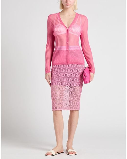 Nora Barth Pink Midi Skirts