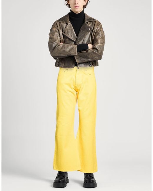 GALLERY DEPT. Yellow Jeans for men