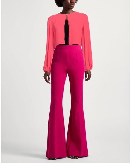 Diana Gallesi Red Jacket Polyester