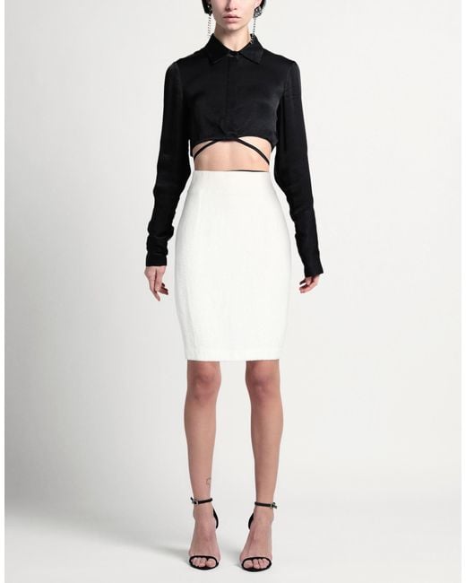 Tagliatore 0205 White Midi Skirts