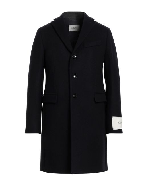 Paoloni Black Coat for men