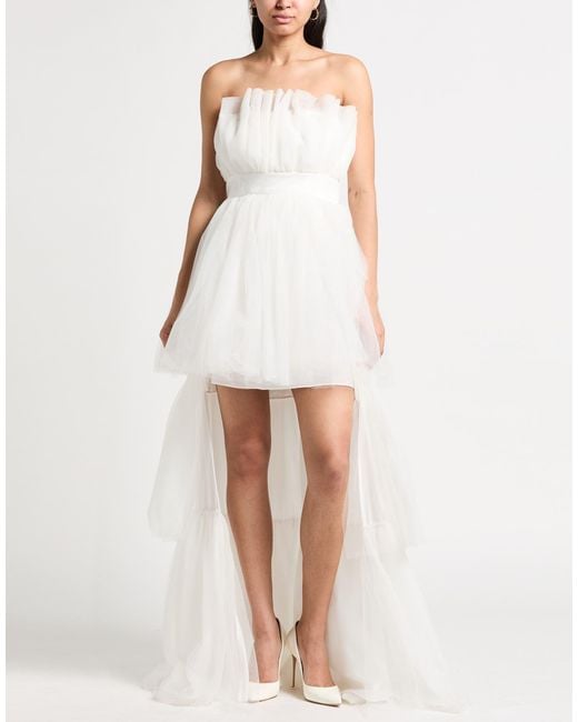 ALLURE EVENING White Maxi Dress