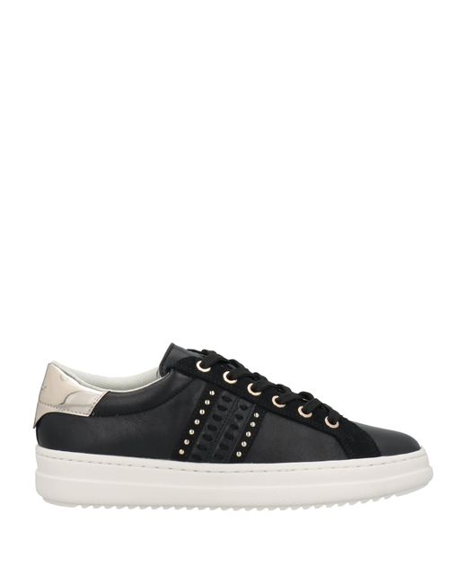 Geox Black Trainers