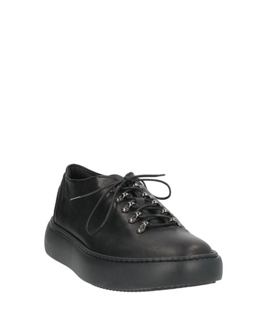 Giovanni Conti Black Trainers for men