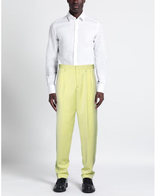 Emporio Armani Yellow Trouser for men