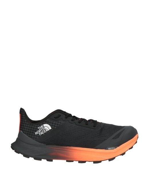 The North Face Black Sneakers Textile Fibers, Synthetic Fibers for men