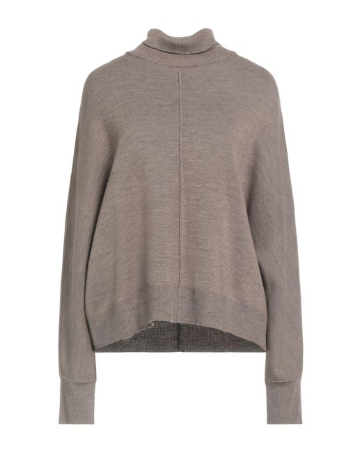 Ottod'Ame Brown Rollkragenpullover