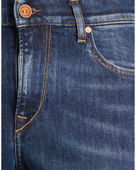 0/zero Construction Blue Jeans Cotton, Elastane for men