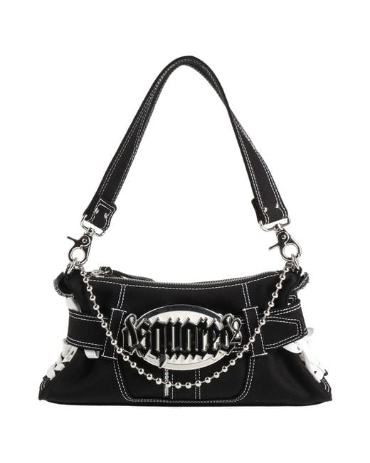 DSquared² Black Handbag Cotton