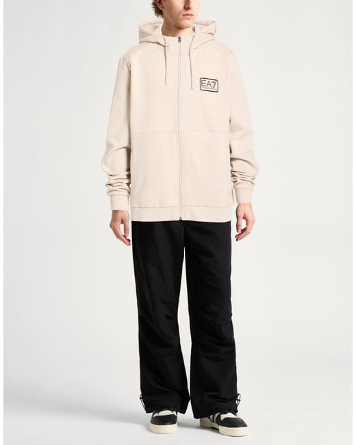 Sudadera EA7 de hombre de color Natural
