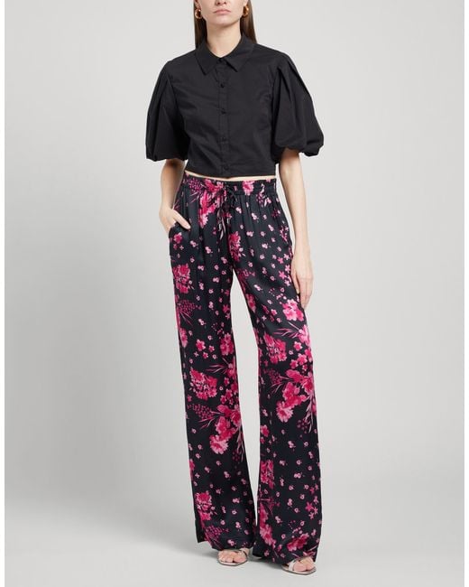 ERMANNO FIRENZE Red Pants Viscose