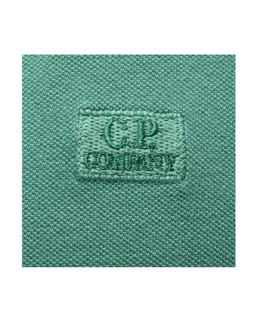 Polo C P Company pour homme en coloris Green
