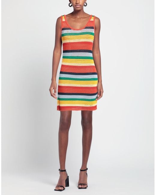 Marni Orange Mini Dress