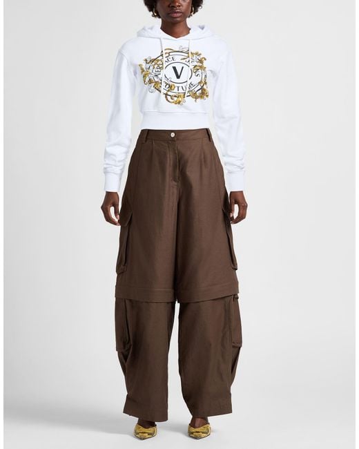 Versace Jeans Couture White Sweatshirt
