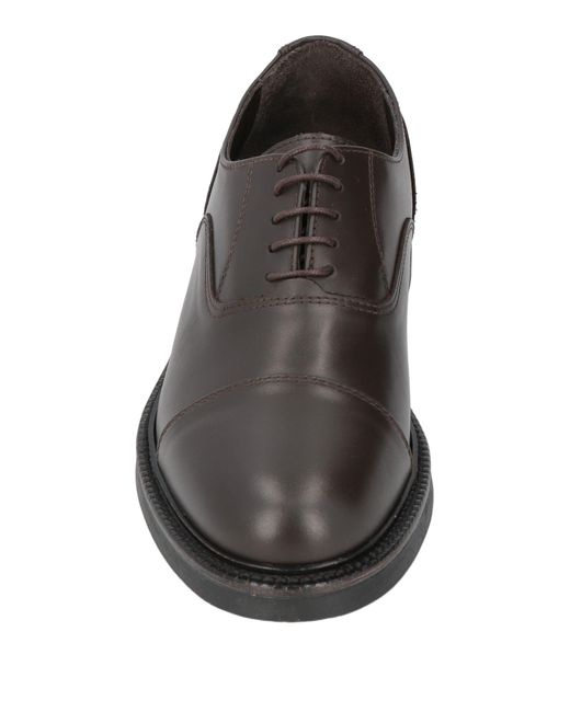 Roberto Botticelli Brown Lace-up Shoes for men
