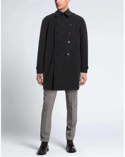 Manteau long et trench Aspesi pour homme en coloris Black