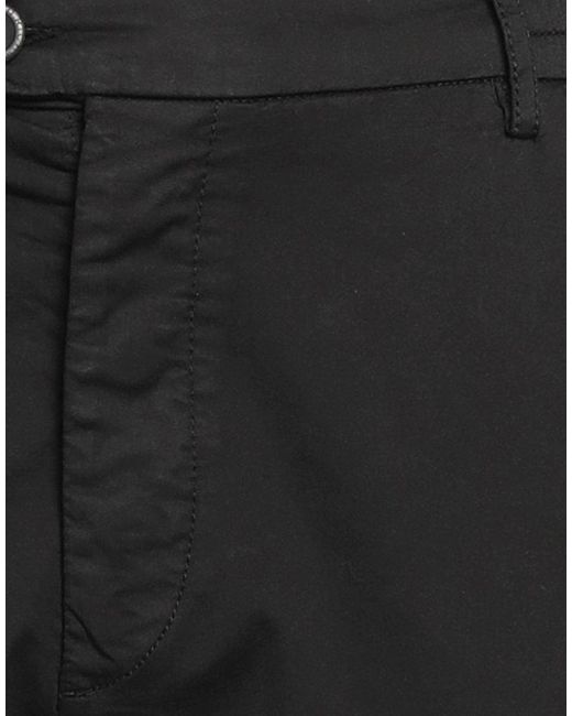 John Richmond Black Pants Cotton, Elastane for men