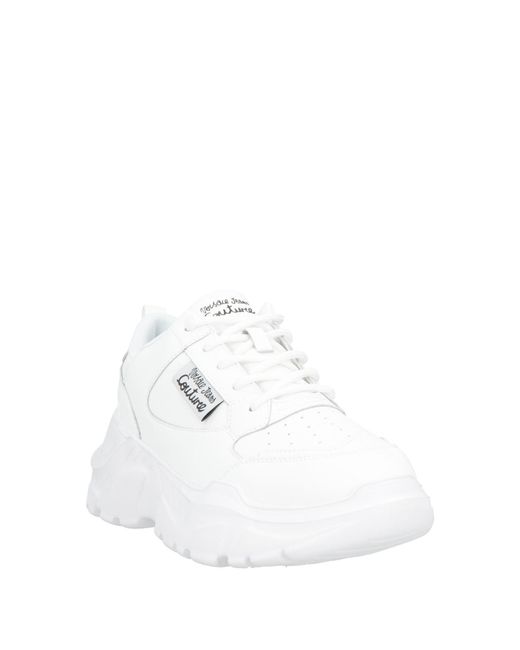 Versace Jeans Couture White Trainers