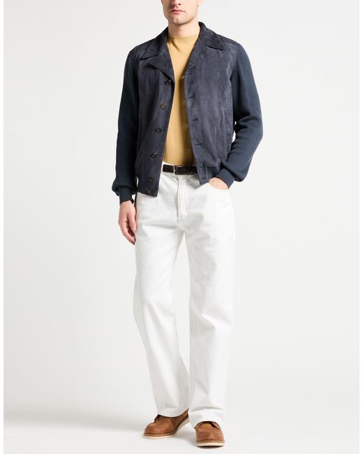Brunello Cucinelli Blue Jackets for men