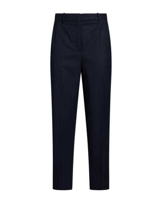 Circolo 1901 Blue Pants Virgin Wool, Elastane