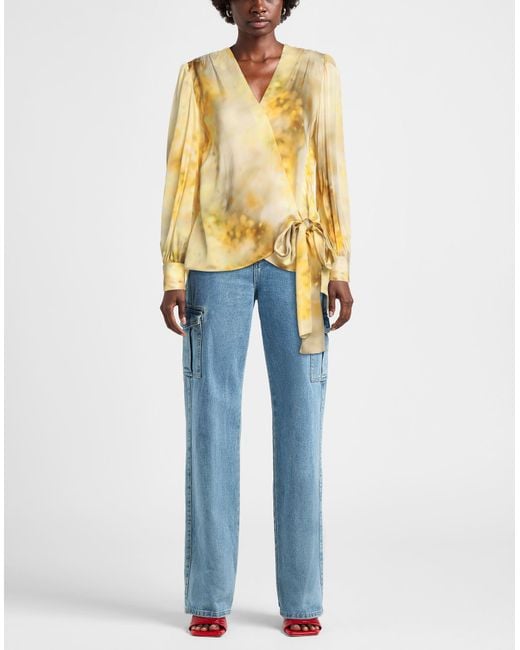 Pinko Metallic Top Viscose