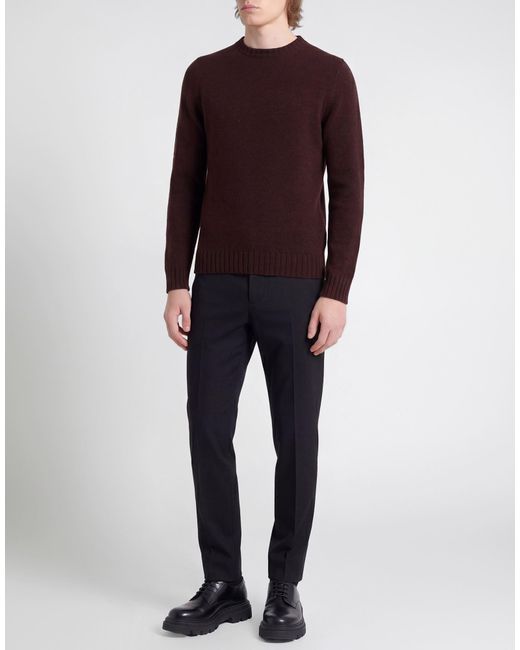 Messagerie Brown Sweater Wool for men