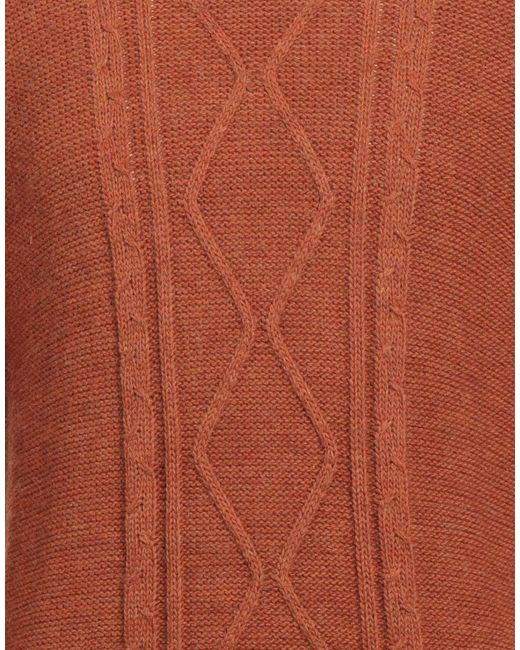 Roberto Cavalli Red Turtleneck for men