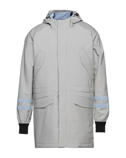 Historic Gray Dove Overcoat & Trench Coat Cotton, Nylon, Polyester for men