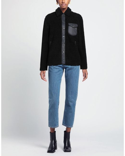 Rag & Bone Black Shearling & Teddy