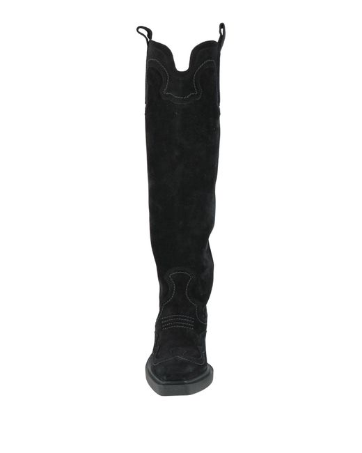 COPENHAGEN Black Boot Leather