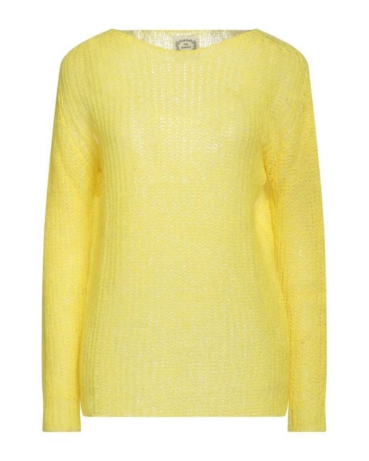 Pullover Pink Memories de color Yellow