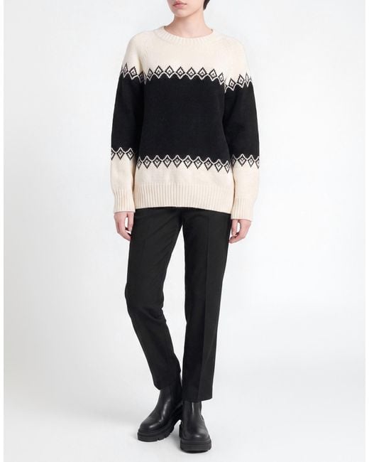Carla G Black Sweater Polyacrylic, Alpaca Wool, Polyamide, Polyester