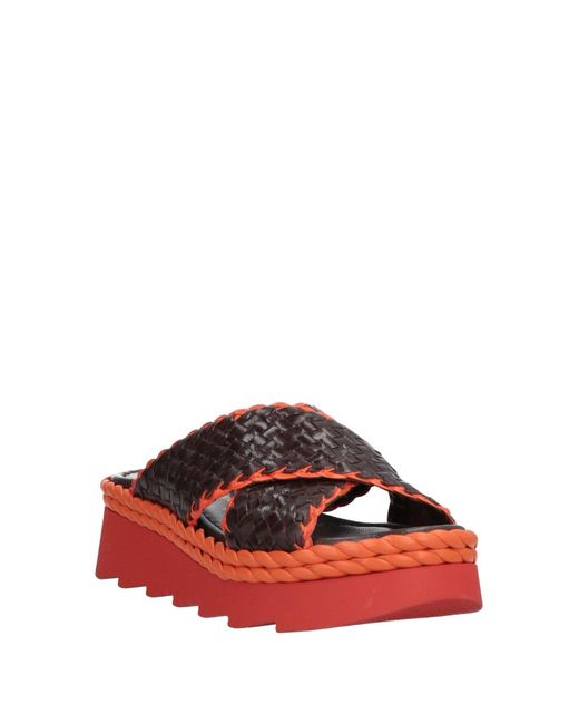 Pons Quintana Red Sandals
