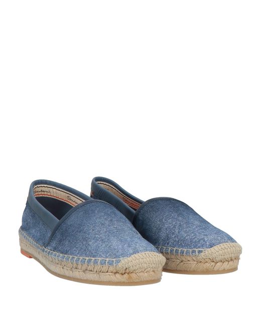 Espadrillas di Santoni in Blue da Uomo