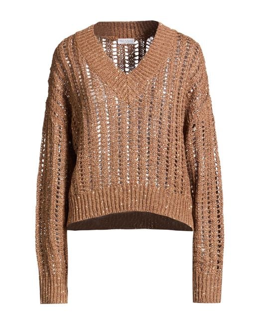Brunello Cucinelli Brown Jumper