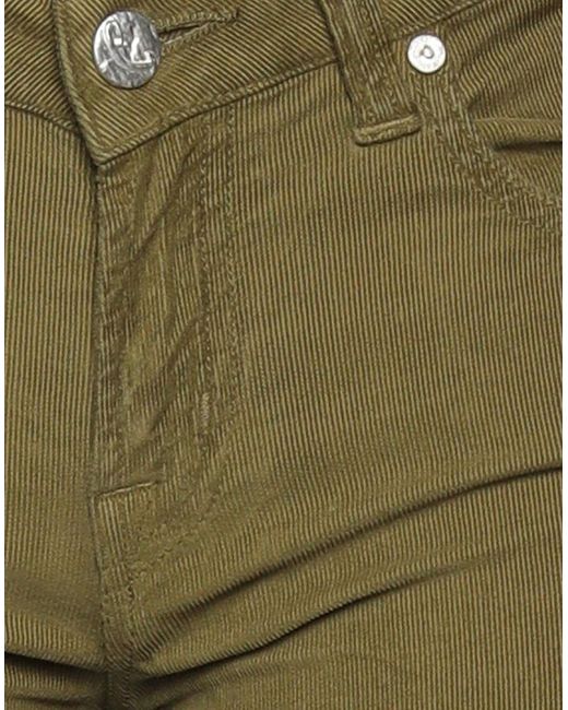 Jacob Coh?n Green Military Pants Cotton, Elastane