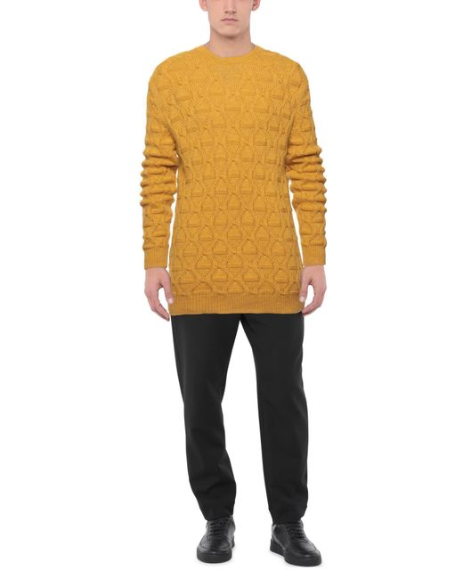 Cashmere Company Yellow Jumper for men